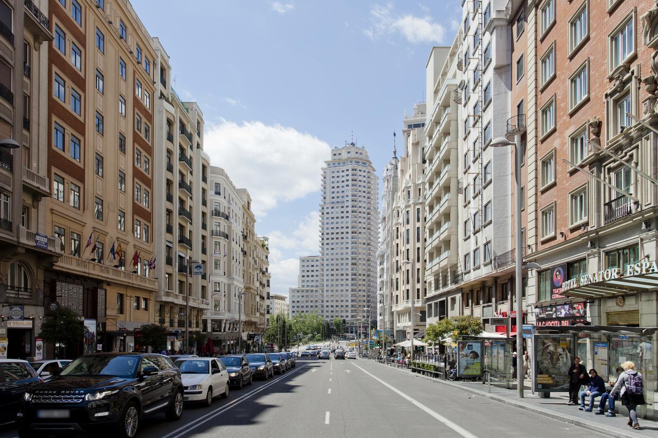Gran Via Apartment By Flatsweethome Madrid Esterno foto